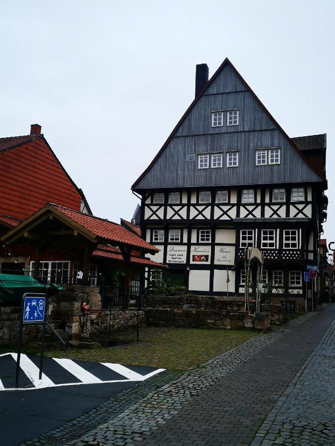 Bremer Handelshaus Fremdenzimmer 汉诺威-明登 外观 照片